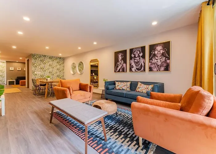 Apartamento African Vibes, Roof Top/gym, Across Parque España