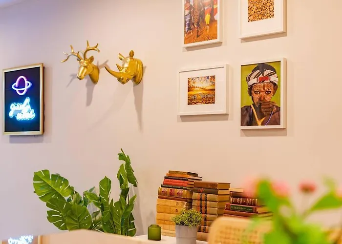 Apartamento African Vibes, Roof Top/gym, Across Parque España